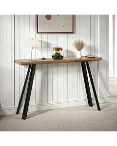 Quebec Wave Edge Console Table
