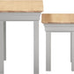 Bordeaux Nest of 2 Tables
Pebble Grey/Oak