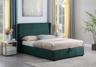 Amelia Plus 5' Storage Bed
Green Velvet Fabric