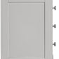 Bordeaux 3 Drawer Bedside
Pebble Grey