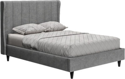 Amelia 4'6" Bed
Dark Grey Fabric
