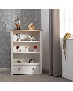 Panama 1 Drawer Bookcase