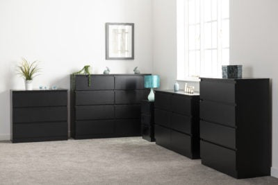 Malvern 6 Drawer Chest
Black