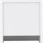 Charles 2 Drawer Bedside
White