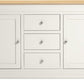 Bordeaux 2 Door 3 Drawer Sideboard
Ivory/Oak