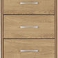Charles 5 Drawer Narrow Chest
Oak Effect Veneer with Walnut Trim