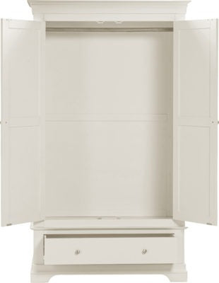 Bordeaux 2 Door Wardrobe
Ivory