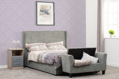 Amelia Plus 5' Storage Bed
Dark Grey Fabric