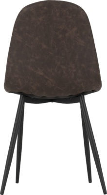 Athens Rectangular Dining Set
Medium Oak Effect/Black/Brown Faux Leather