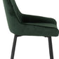 Athens Round Dining Set with Avery Chairs
Concrete Effect/Black/Emerald Green Velvet