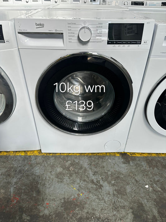 beko 10kg washing machine 🌟 Free Delivery 🌟 120 Days Warranty 🌟