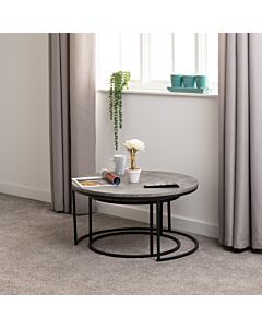 Athens Round Coffee Table Set
