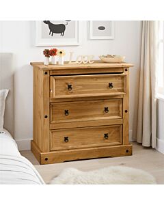 Corona 3 Drawer Chest