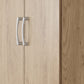 Charles 2 Door 2 Drawer Wardrobe
Oak Effect Veneer with Walnut Trim