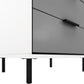 Madrid 5 Drawer Chest
Grey/White Gloss