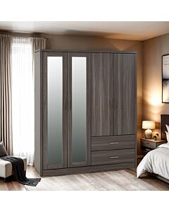 Lisbon 4 Door Wardrobe