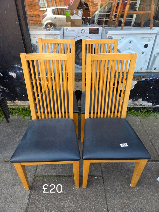 4 dining chairs 🌟 Free delivery in Leicester 🌟
