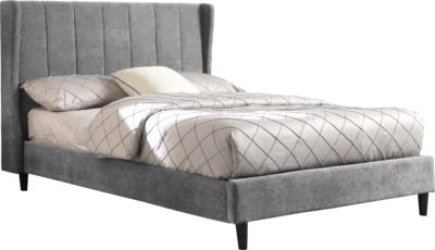 Amelia 4'6" Bed
Dark Grey Fabric