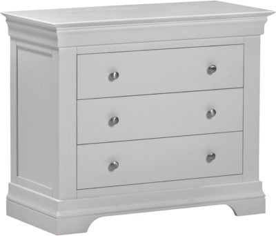 Bordeaux 3 Drawer Chest
Pebble Grey