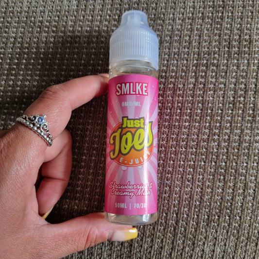 vape juice strawberries and creamy milk 🌟 Free delivery in Leicester 🌟 EXPIRED