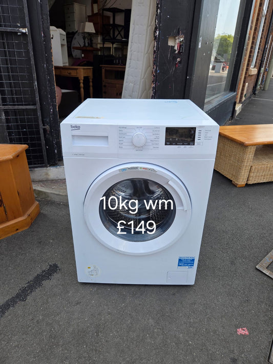 Beko 10kg washing machine 🌟 Free Delivery 🌟 120 Days Warranty 🌟