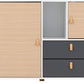 Brooklyn 2 Door 2 Drawer Storage Chest
Oak Effect/Grey