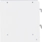 Charles 2 Drawer Bedside
White