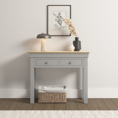 Bordeaux Console Table
Pebble Grey/Oak