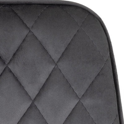 Athens Round Dining Set with Avery Chairs
Concrete Effect/Black/Grey Velvet