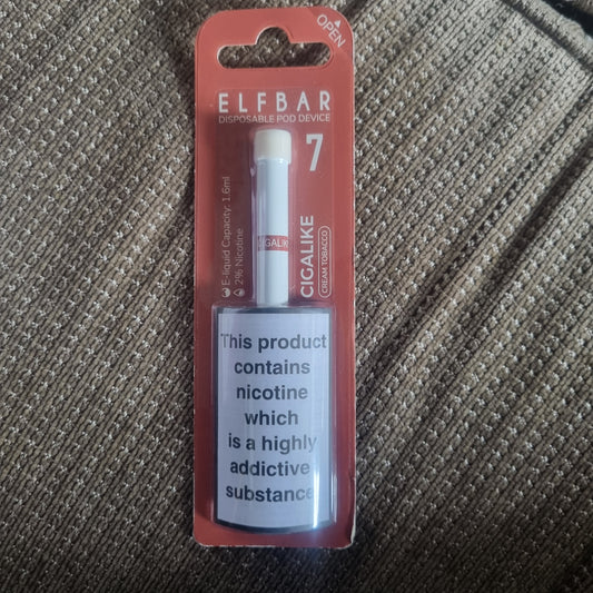 elfbar cugalike cream tobacco 🌟 Free delivery in Leicester 🌟 EXPIRED