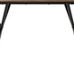 Athens Rectangular Dining Set with Lukas Chairs
Medium Oak Effect/Black/Sapphire Blue Velvet