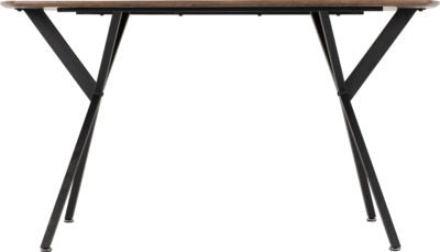 Athens Rectangular Dining Set with Lukas Chairs
Medium Oak Effect/Black/Sapphire Blue Velvet