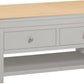 Bordeaux 2 Drawer Coffee Table
Pebble Grey/Oak