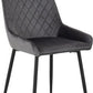 Athens Round Dining Set with Avery Chairs
Concrete Effect/Black/Grey Velvet