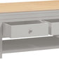 Bordeaux 2 Drawer Coffee Table
Pebble Grey/Oak