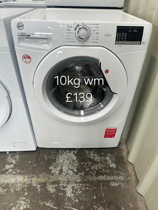 hoover 10kg washing machine 🌟 Free Delivery 🌟 120 Days Warranty 🌟