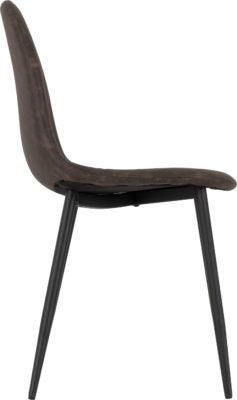 Athens Rectangular Dining Set
Medium Oak Effect/Black/Brown Faux Leather