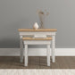 Bordeaux Nest of 2 Tables
Ivory/Oak