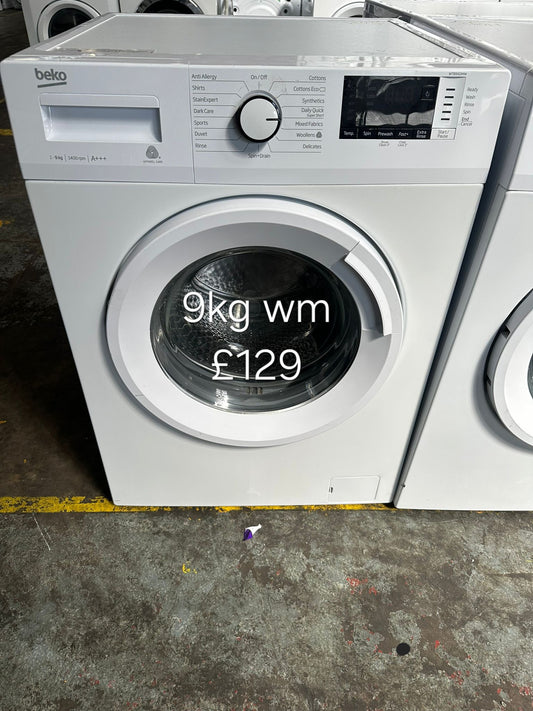 beko 9kg washing 🌟 Free Delivery 🌟 120 Days Warranty 🌟