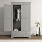 Bordeaux 2 Door Wardrobe
Pebble Grey