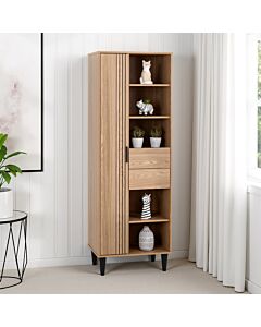 Tessa 1 Door 2 Drawer Bookcase Unit