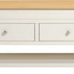 Bordeaux 2 Drawer Coffee Table
Ivory/Oak