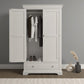 Bordeaux 2 Door Wardrobe
Ivory