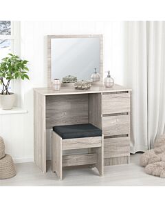 Malvern 3 Drawer Dressing Table Set