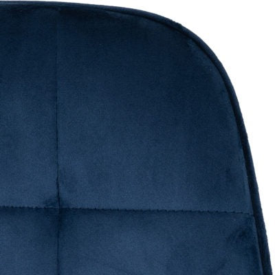 Athens Rectangular Dining Set with Lukas Chairs
Concrete Effect/Black/Sapphire Blue Velvet