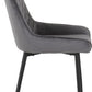 Athens Round Dining Set with Avery Chairs
Concrete Effect/Black/Grey Velvet